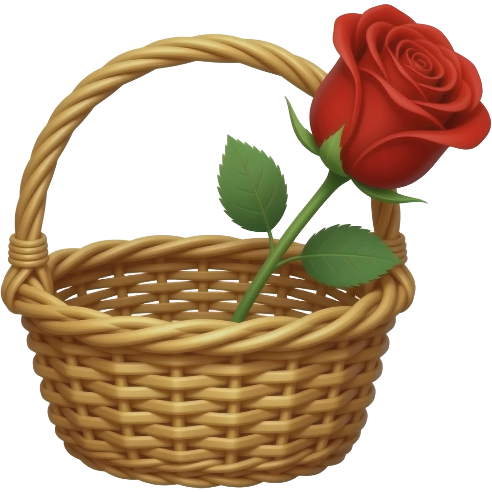 flower in basket emoji