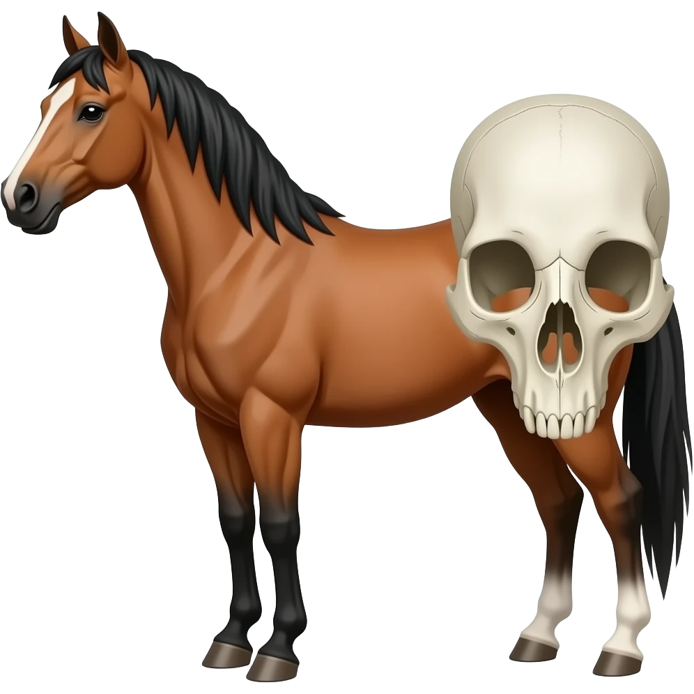 💀🐎 emoji