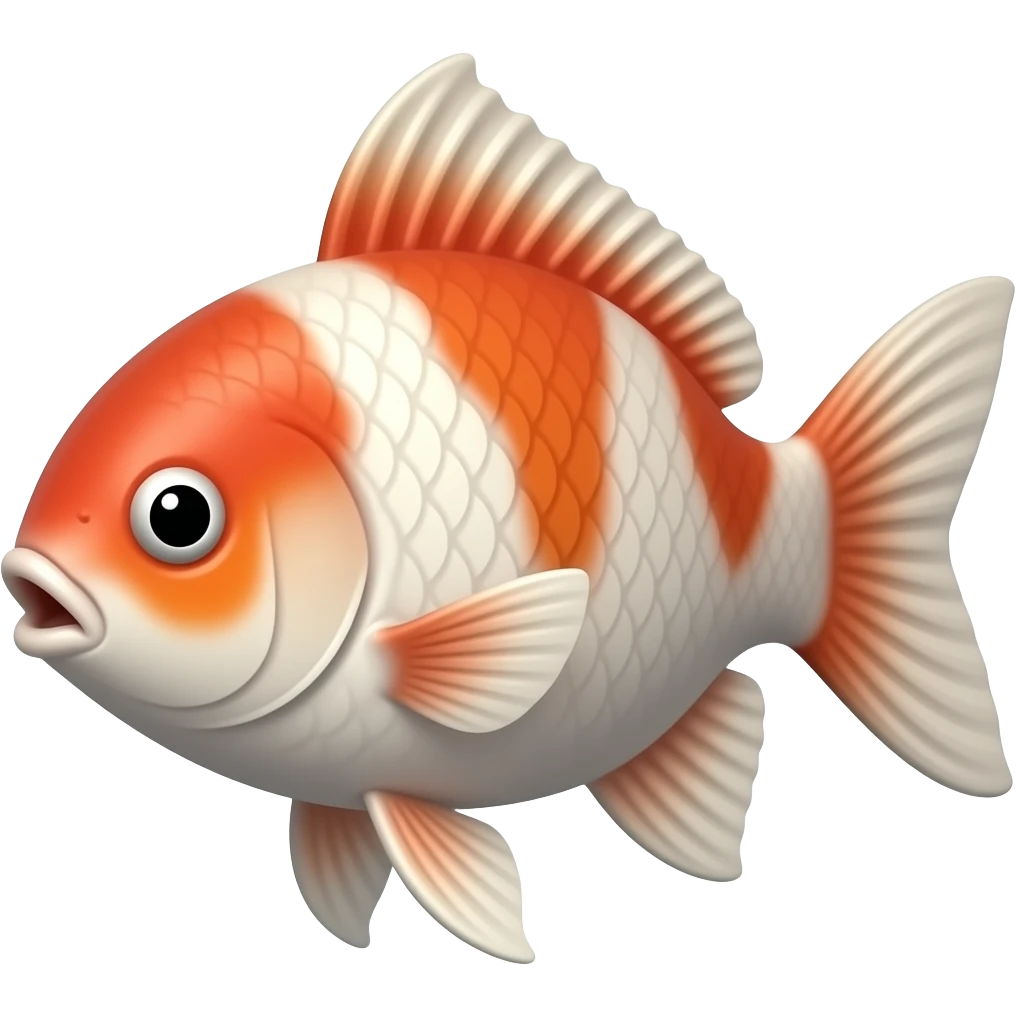 Coy Koi fish gay emoji