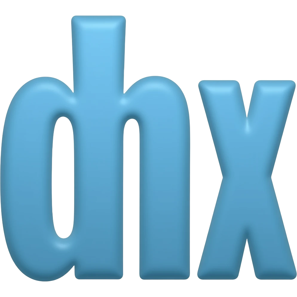 "tendernism" written in big blue letters emoji