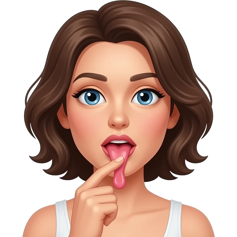 Fuck girl cumm emoji