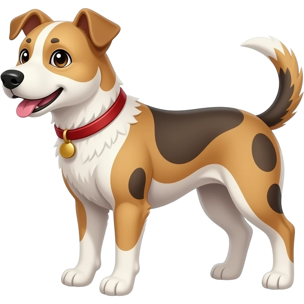 dog and a cat mixed emoji