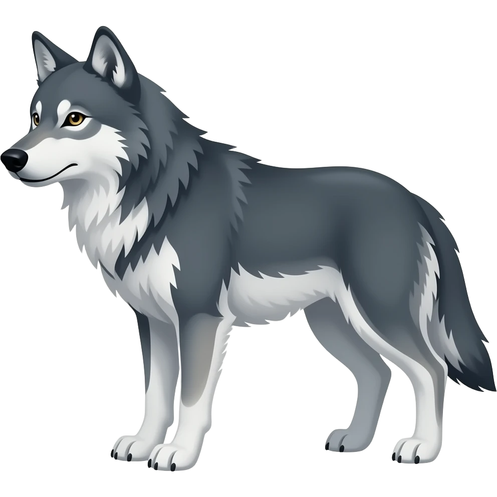 wolf emoji