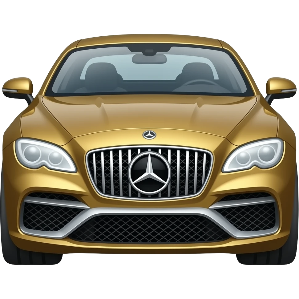 Luxury car emoji style emoji