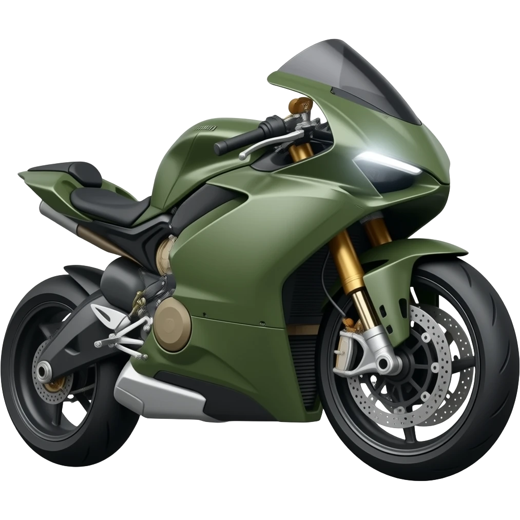 Army green morbidelli cruiser emoji