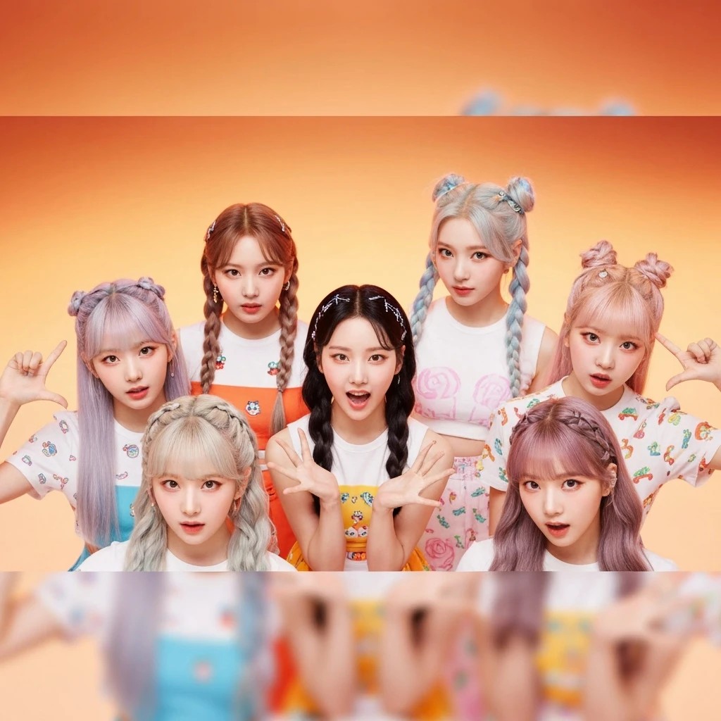 kpop hairband, cute, expressive, minimal emoji