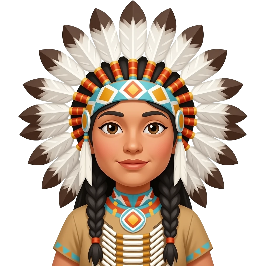 native american pow wow emoji