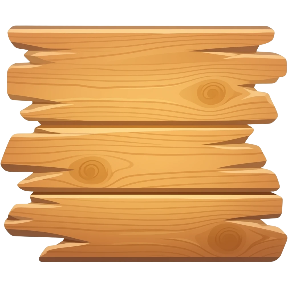 planks emoji, thick black border cartoon style, dark colours emoji