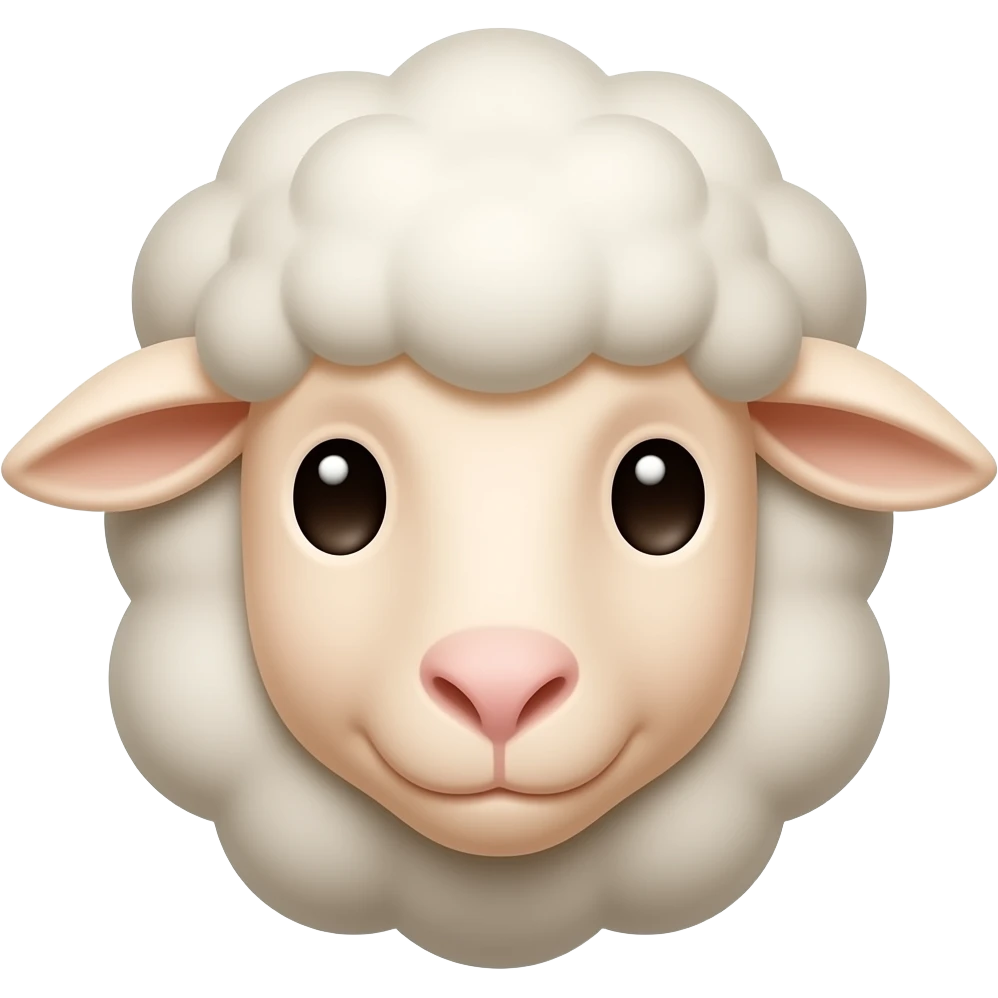 Sheep Face emoji