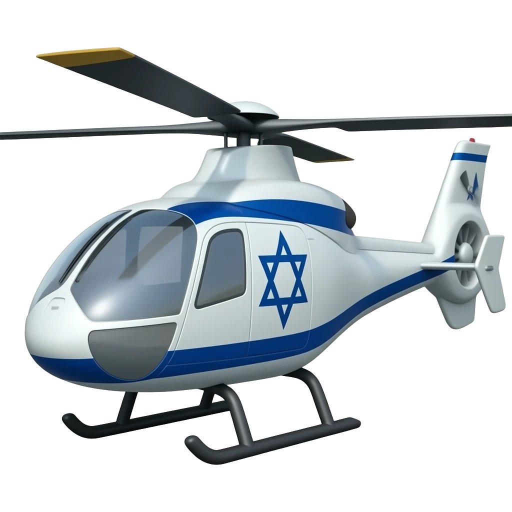 Israel helicopter emoji