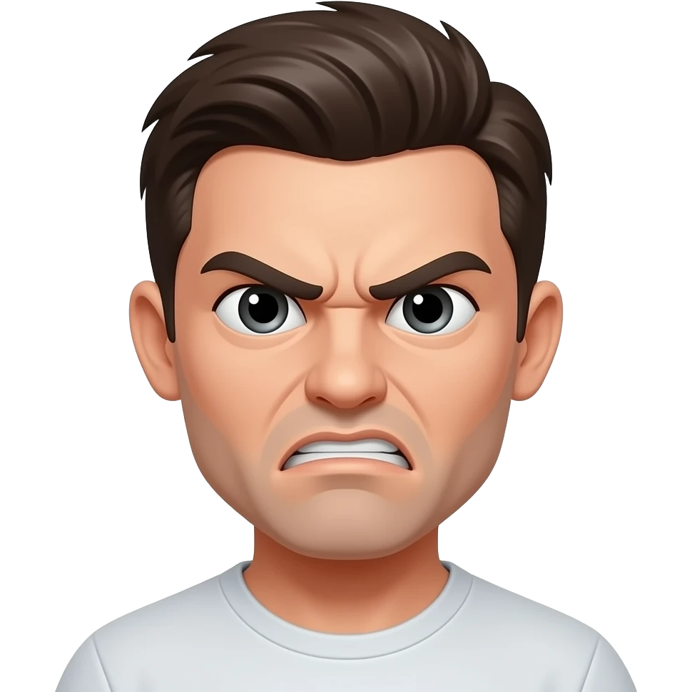 the anger is angrily angry emoji