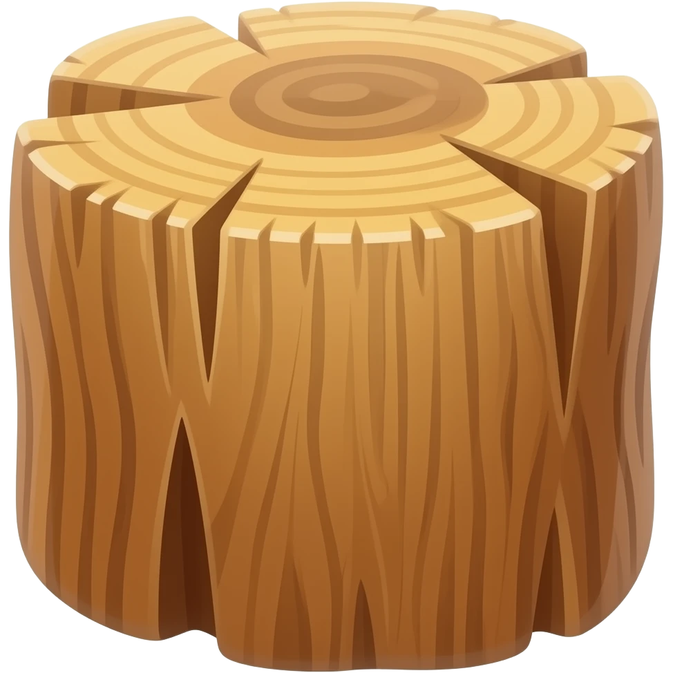 Oud wood emoji