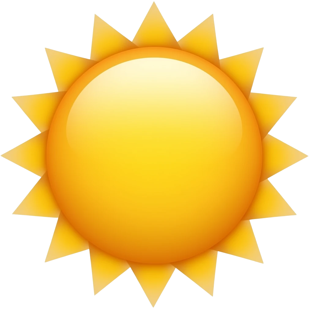 sun emoji