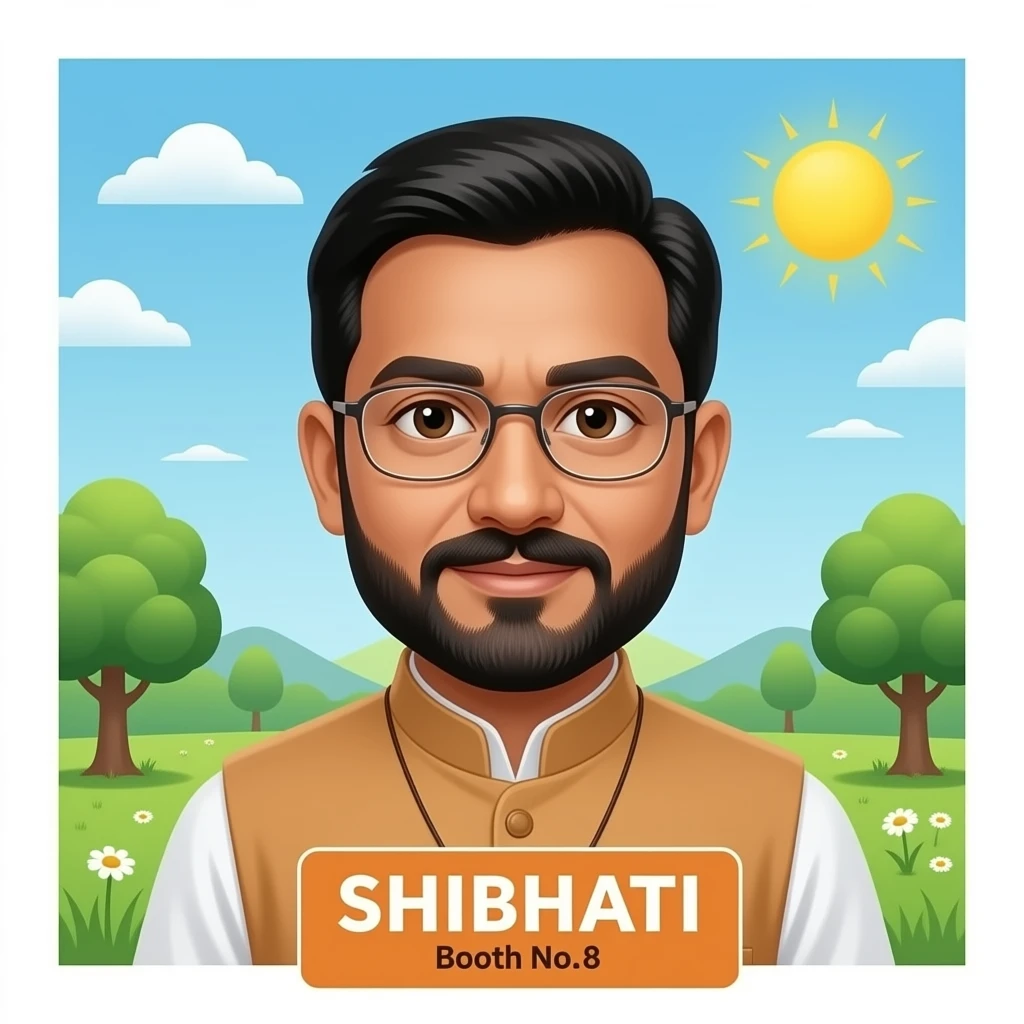 BJP SHIBHATI Booth No.8 emoji