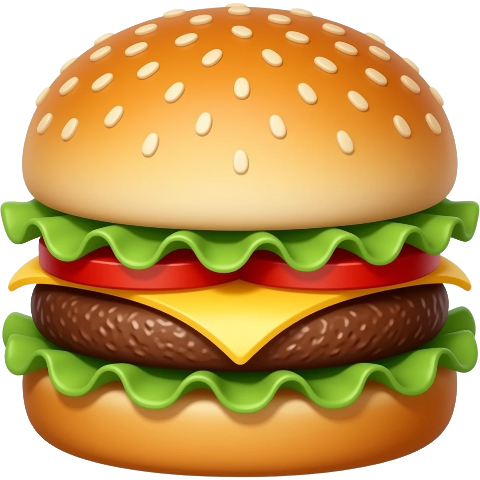 Cheese burger emoji