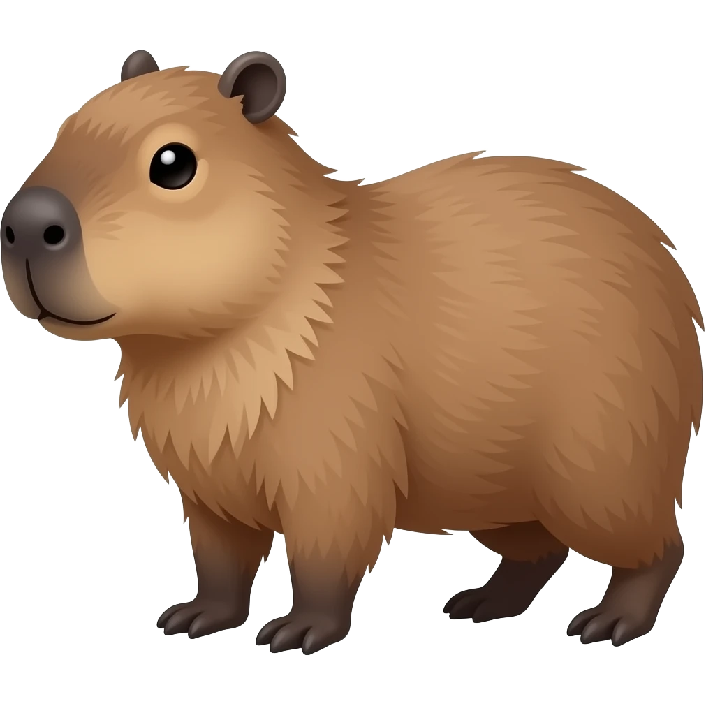 Capybara emoji
