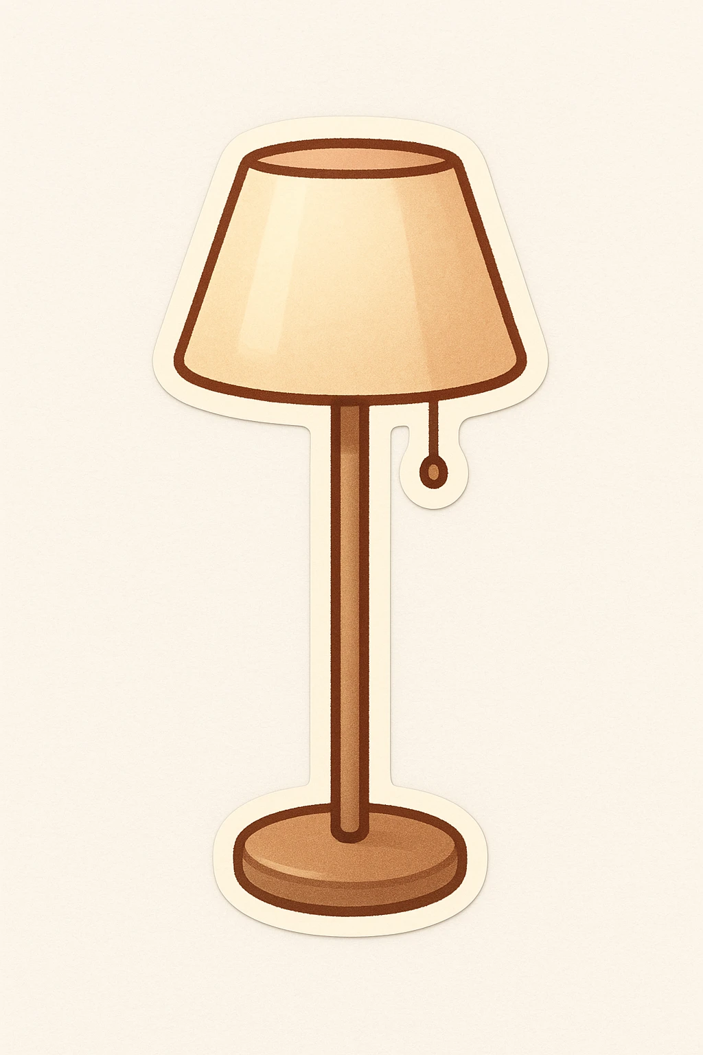一盏简洁的落地灯 emoji