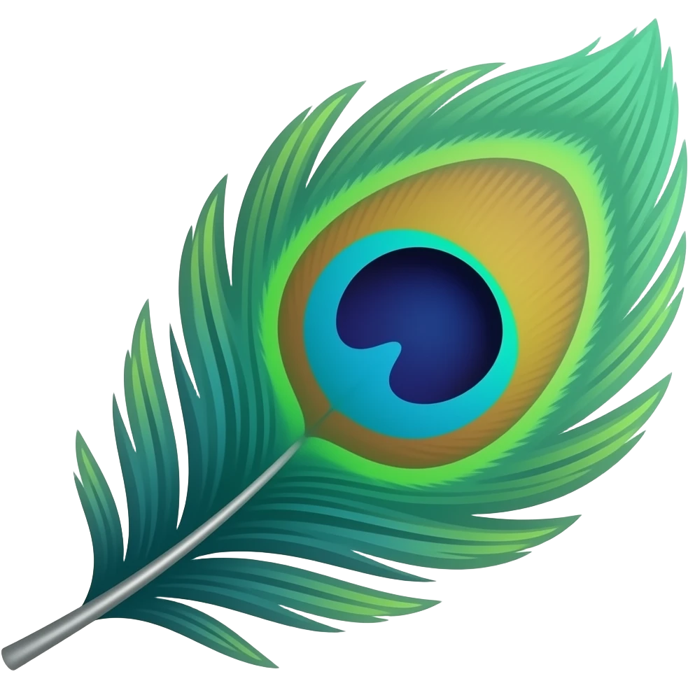 Mor pankh emoji emoji