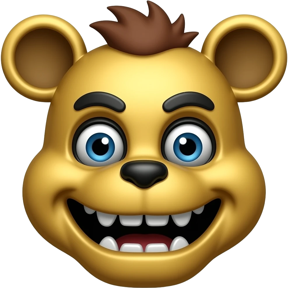 golden freddy pose emoji