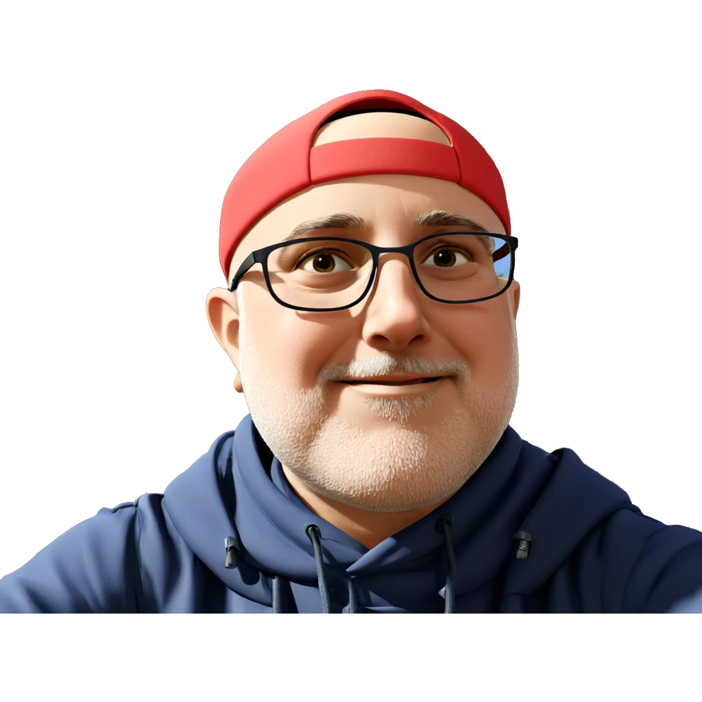 boy in hat by tree emoji