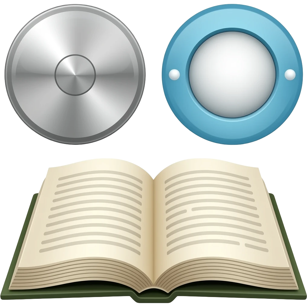 zuene und offene Bücher emoji