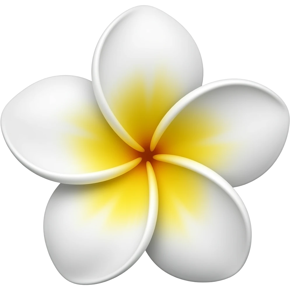 monoi flower realistic emoji
