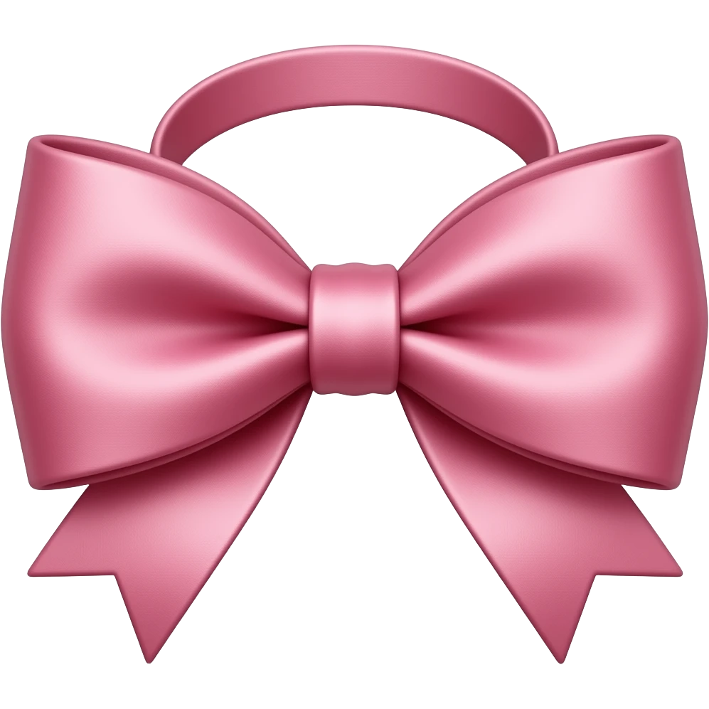 lazo coquett  rosa emoji