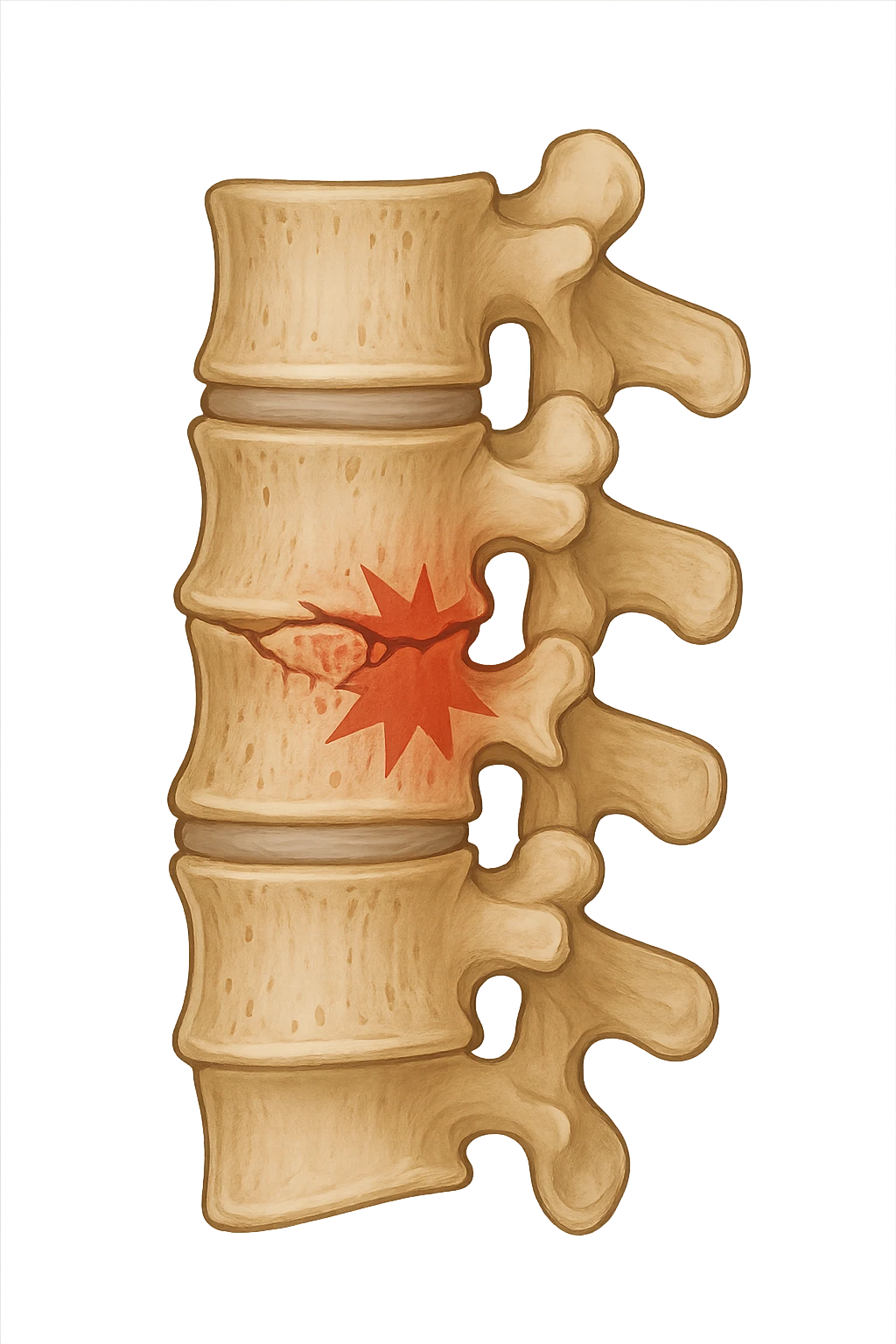 Compressione della colonna vertebrale emoji