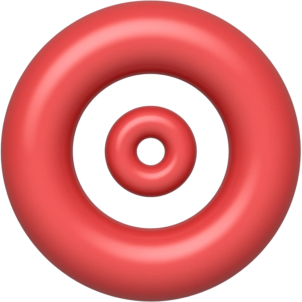 red spiral emoji