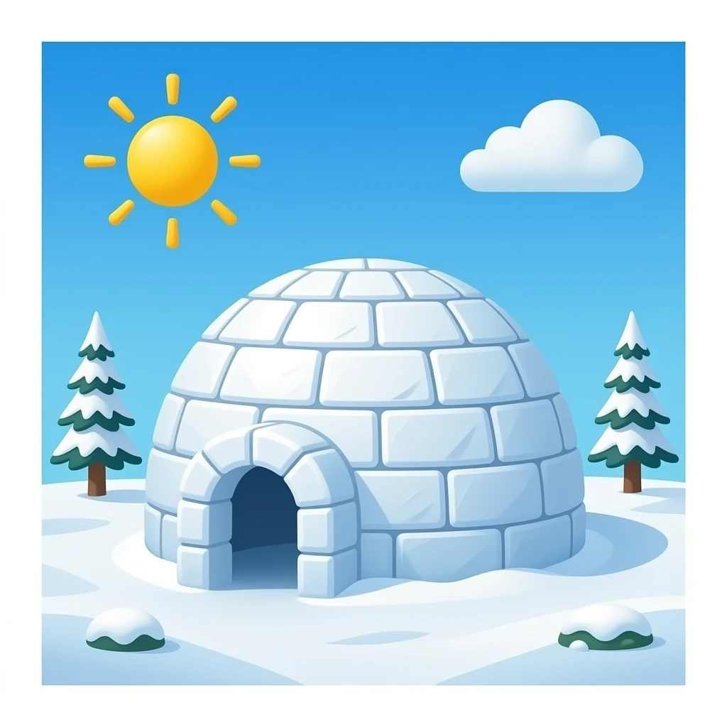 Igloo emoji
