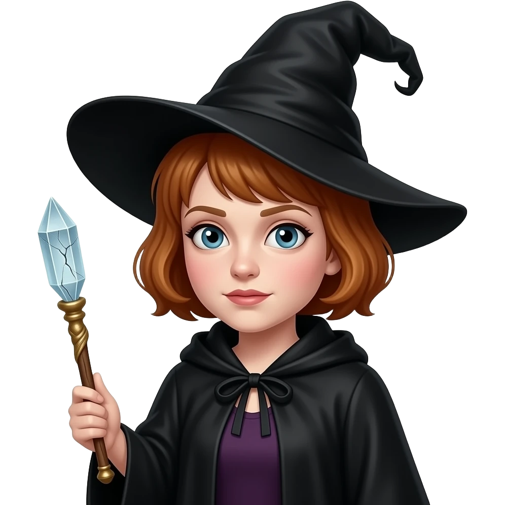 o vrajitoare ingrozitoare (a bad witch in magic)film sticker Mildred(Hubble) emoji