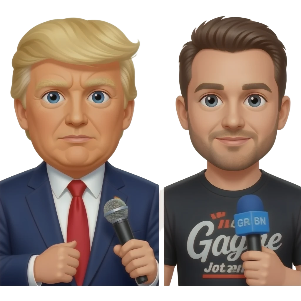 Donald Trump Joe rogan emoji