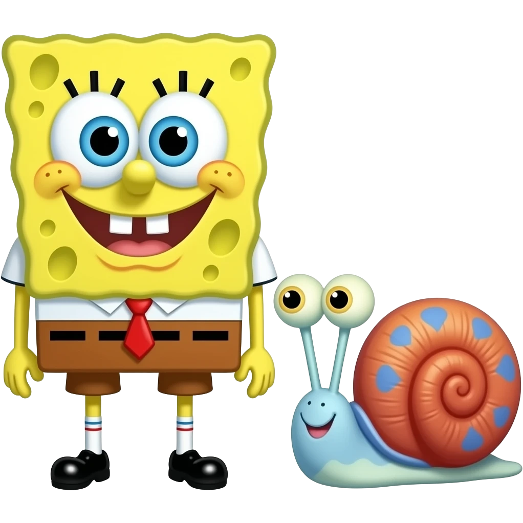 Bob esponja Gary Cara Pregnant emoji