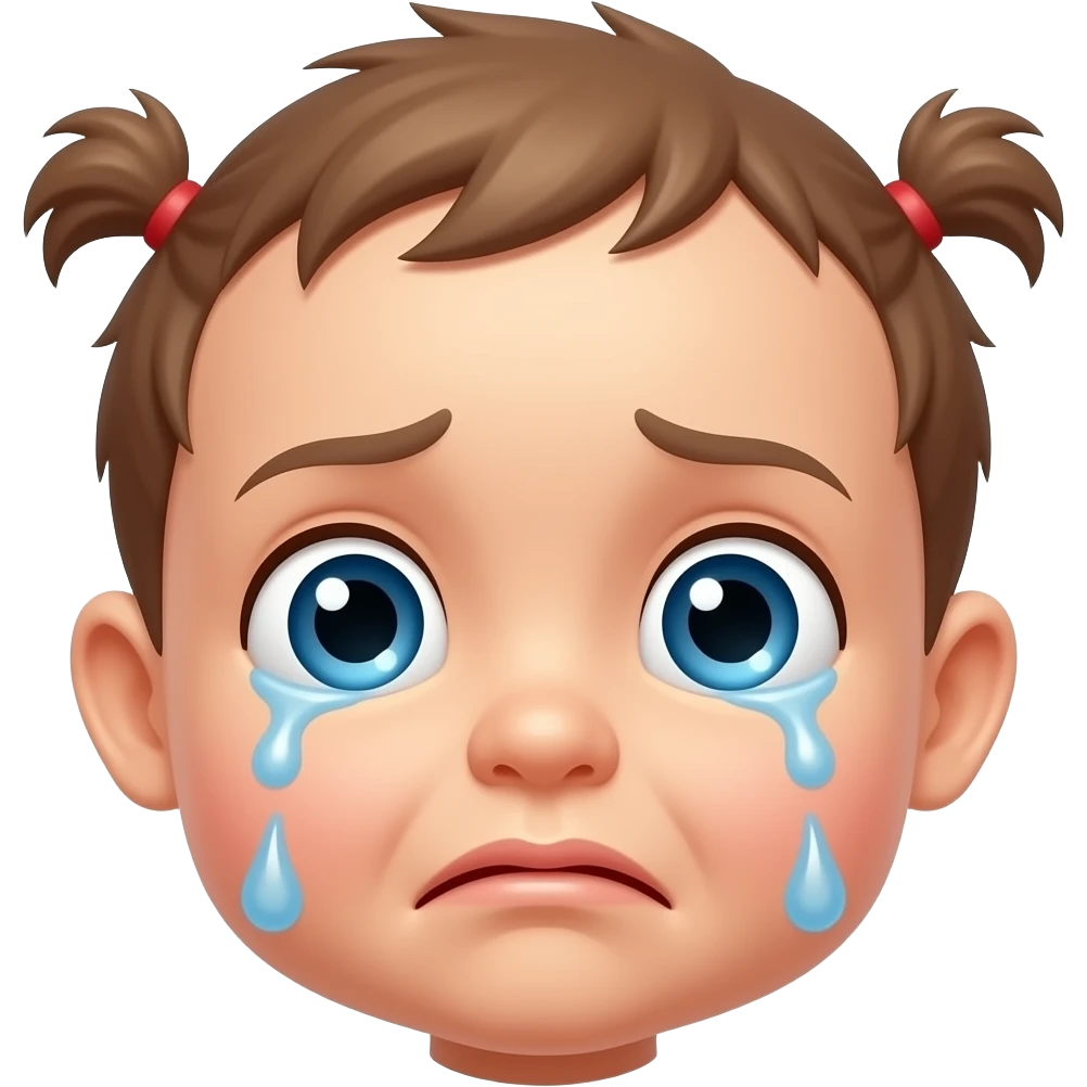 crying baby emoji