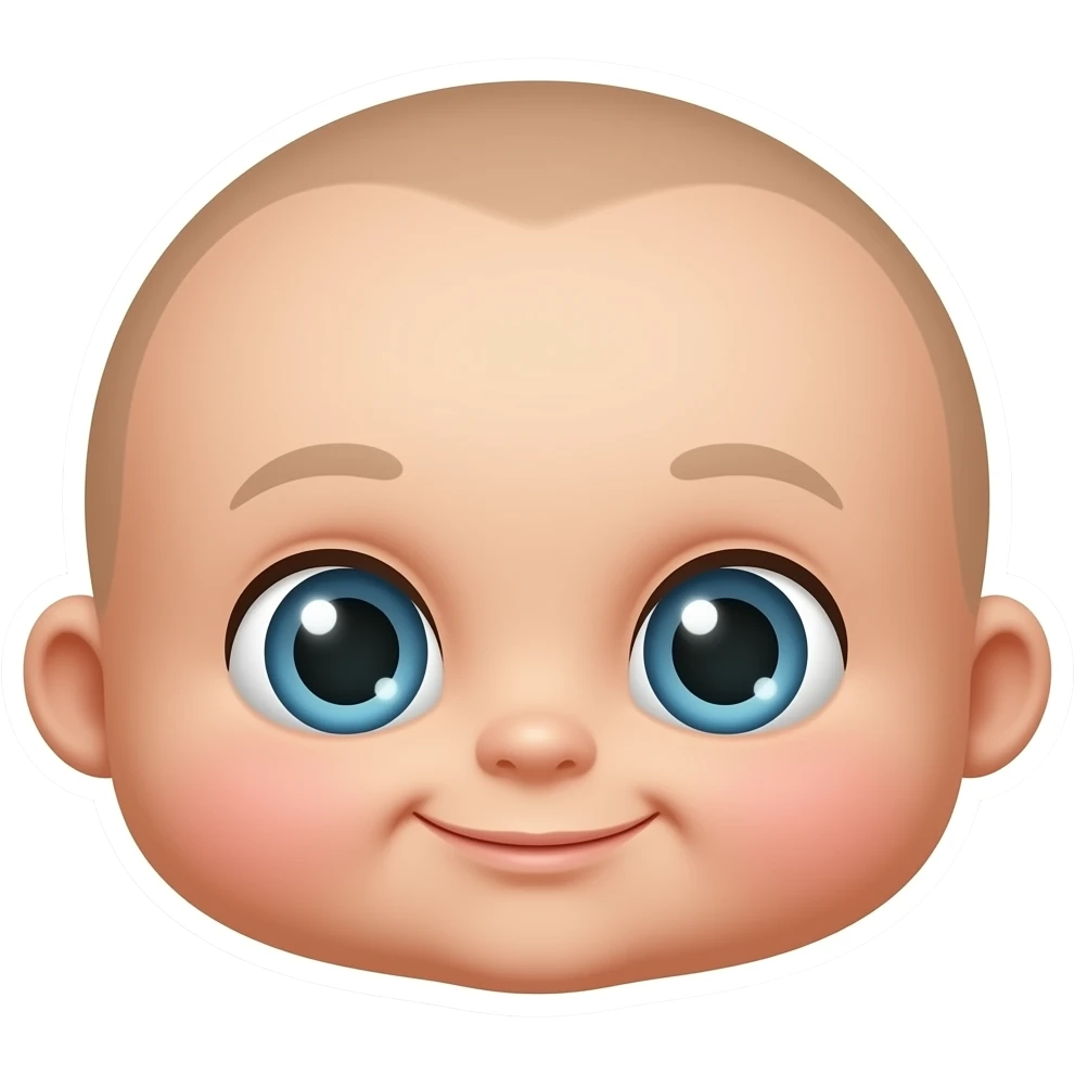 Bebe sticker emoji