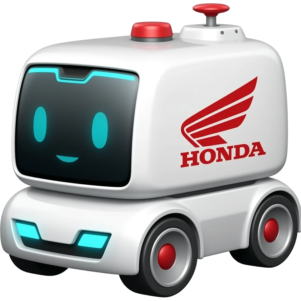 honda delivery robot emoji