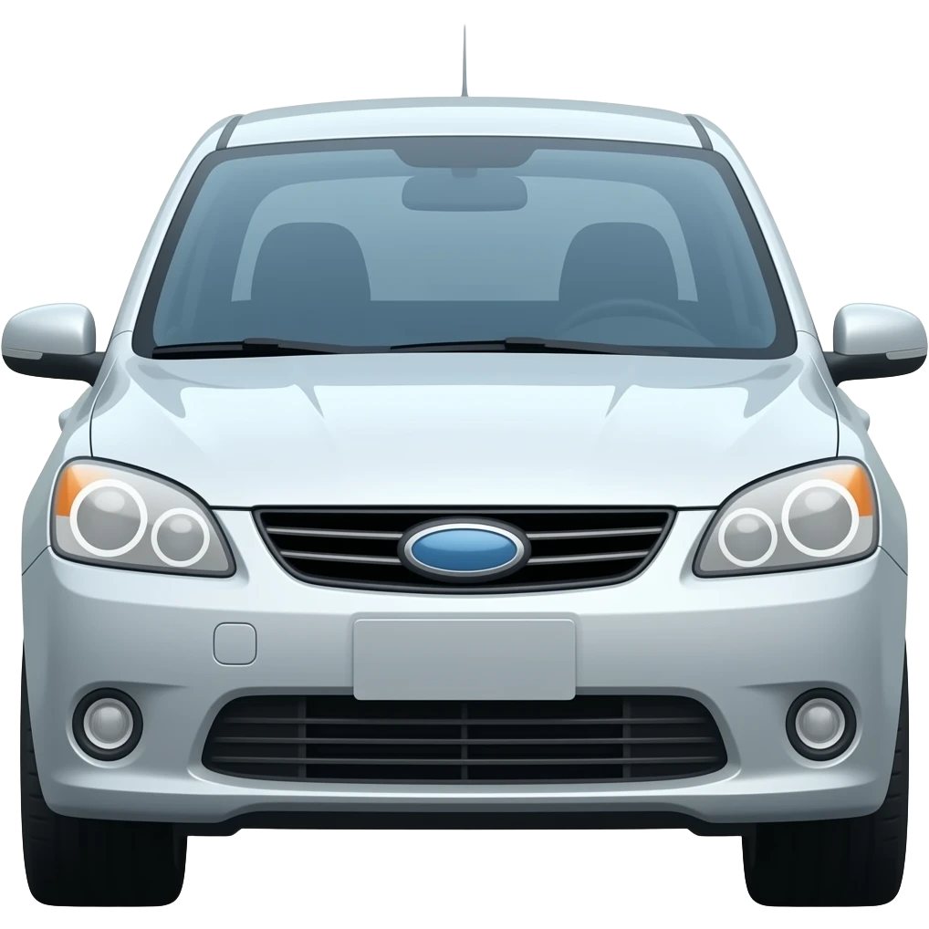 Make this car face front emoji