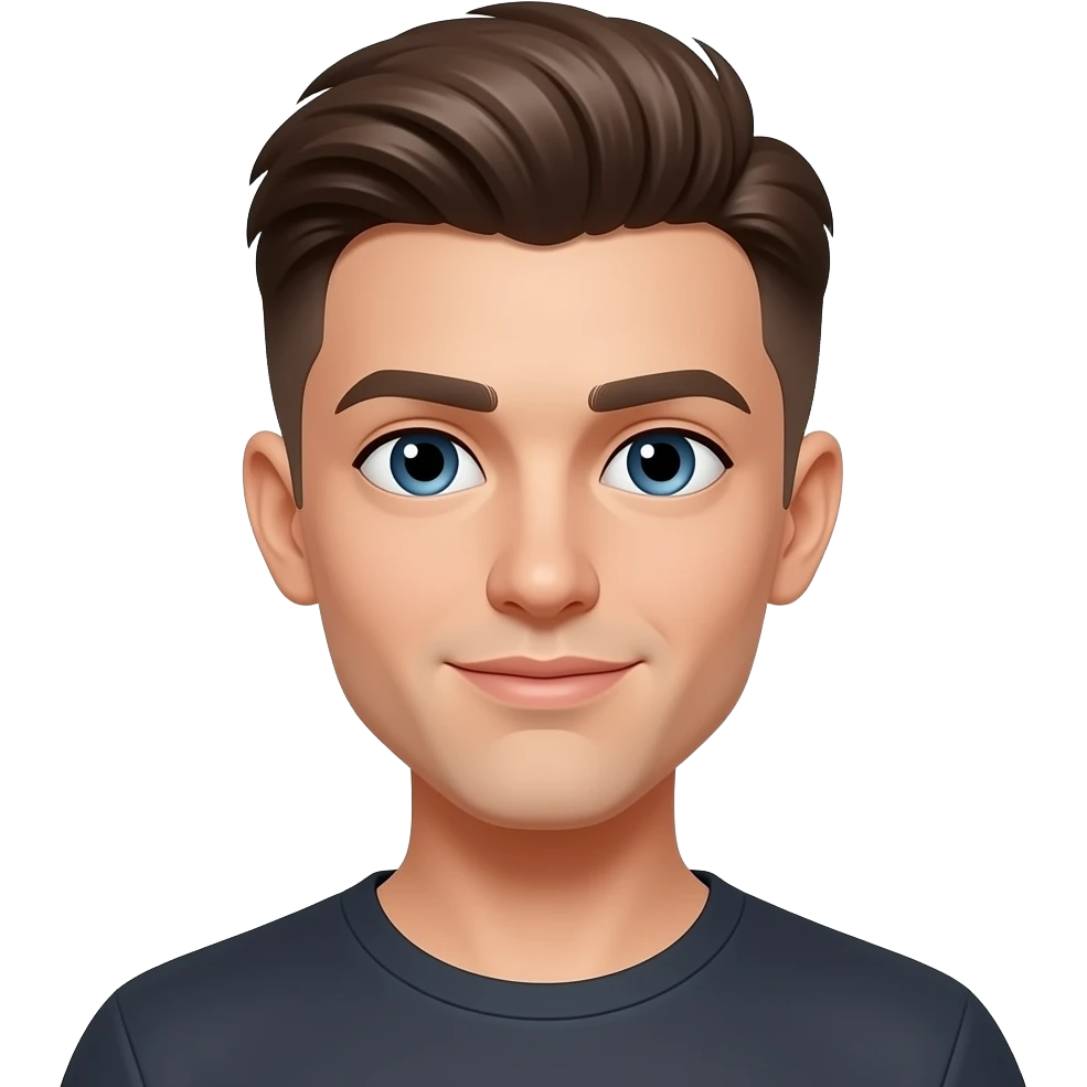 more skinny with different modern hairstyle emoji