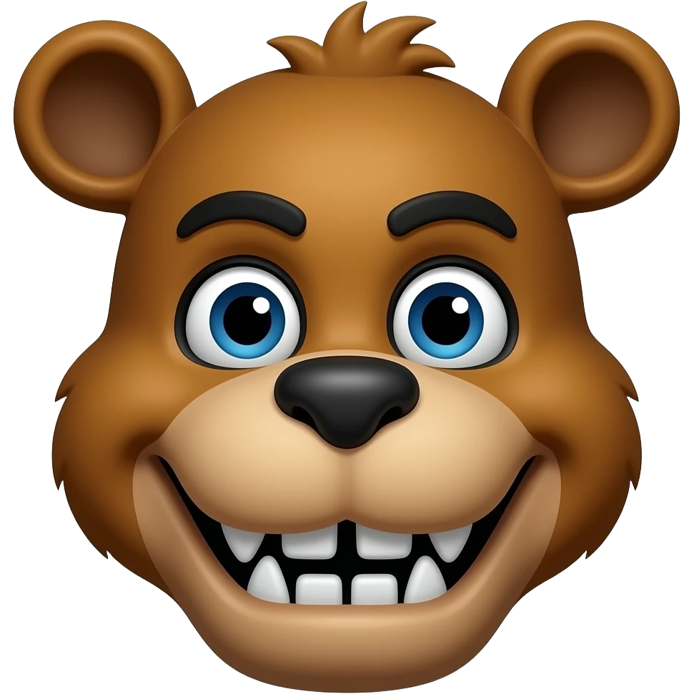 Make Freddy fazbear emoji