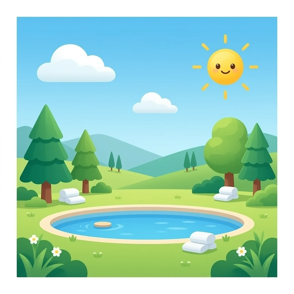 cute spa emoji