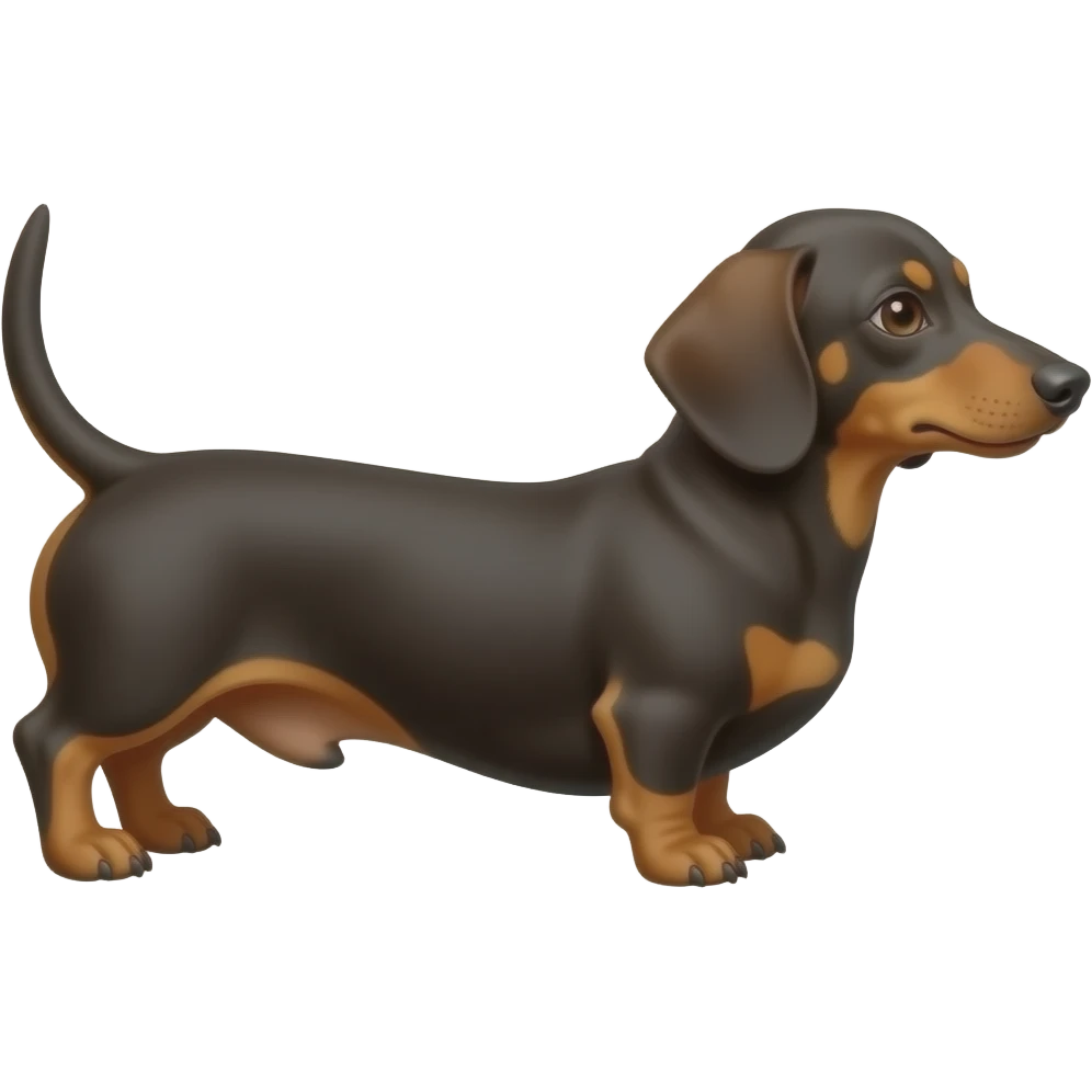 Emoji de perro salchicha emoji