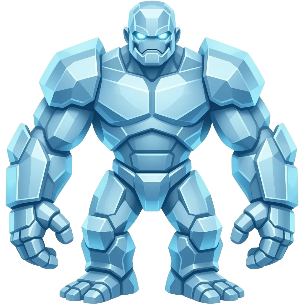 Crystal golem emoji