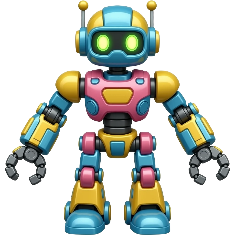 Toy robot emoji