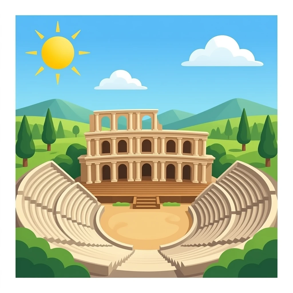 roman theatre emoji