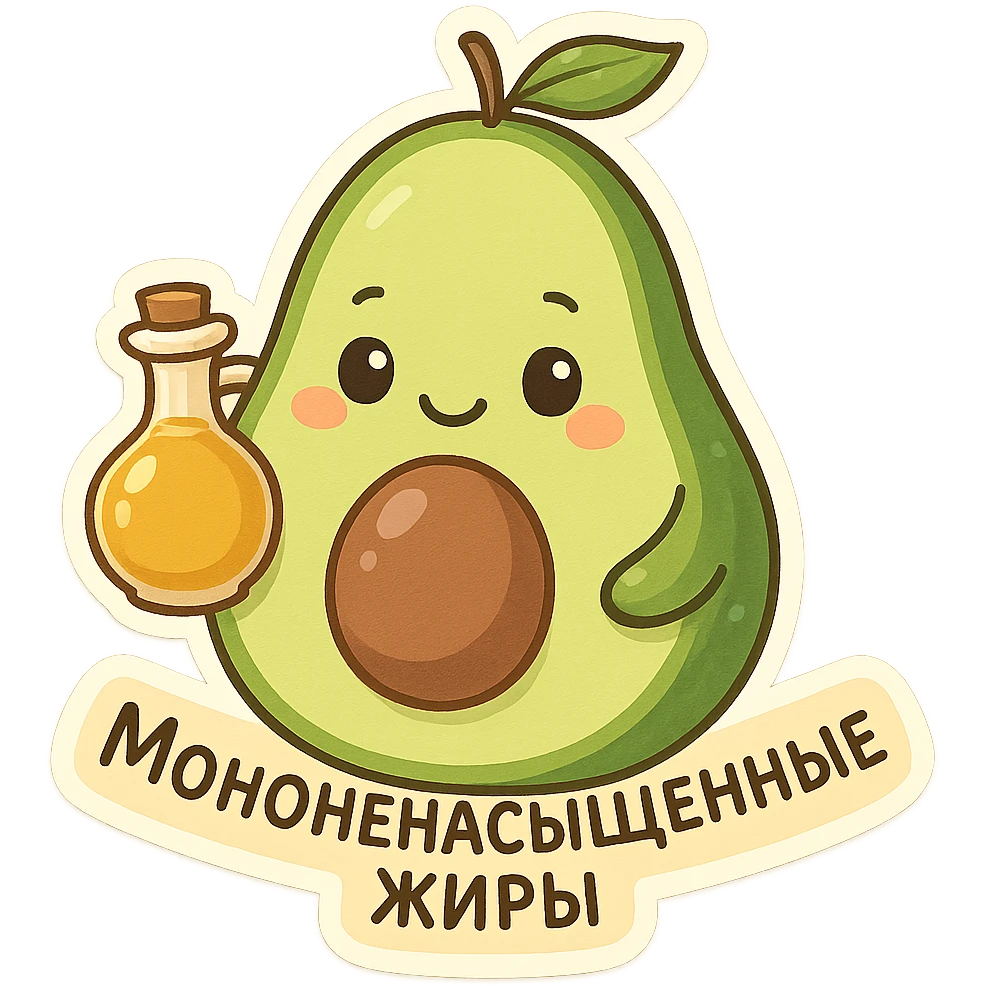 Мононенасыщенные жиры emoji