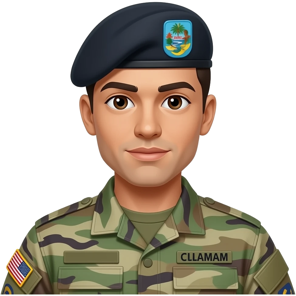 Guam soldier emoji