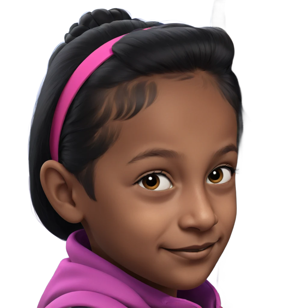 girl with black hairband emoji