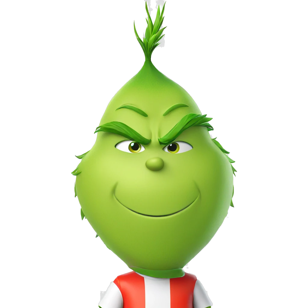 green skinned boy smiling emoji