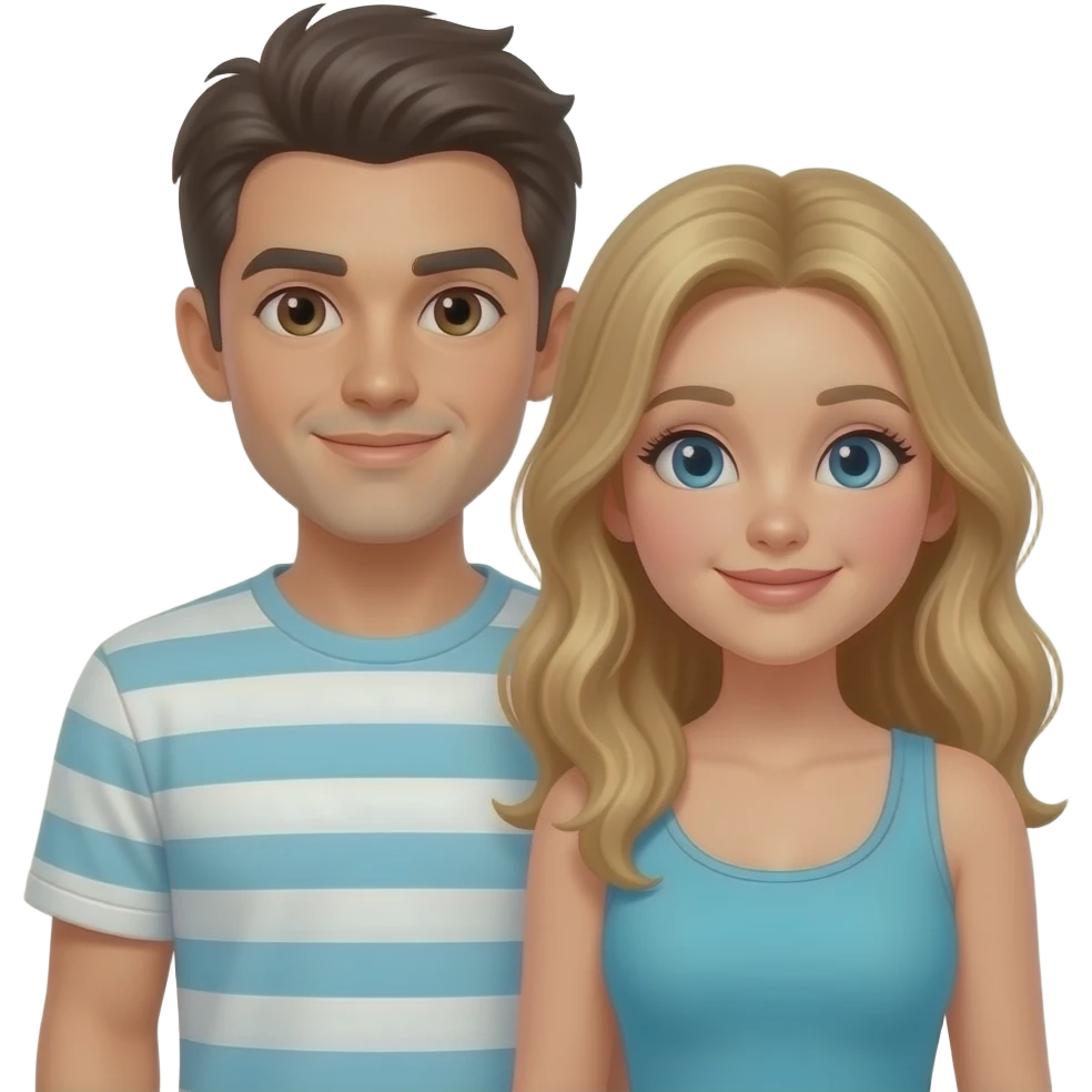 couple on beach emoji