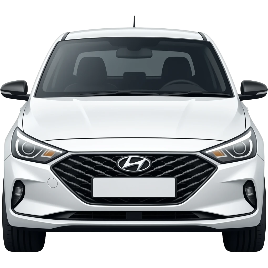 Hyundai i20 sportz model 2022 model white emoji